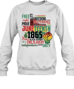 Juneteenth 1865 Unisex Sweatshirt