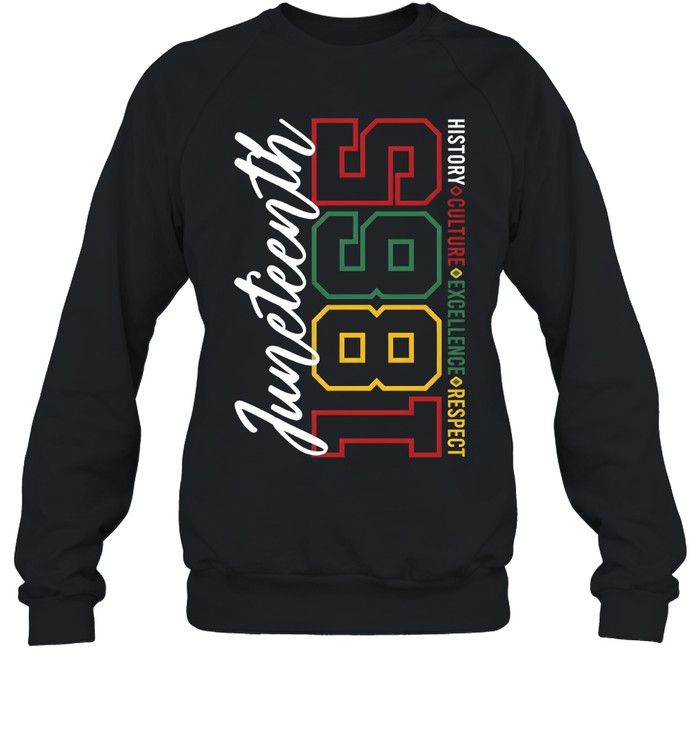 Juneteenth 1865 Unisex Sweatshirt