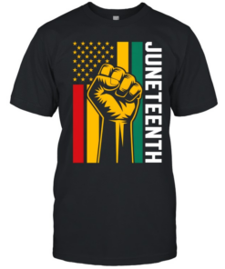Juneteenth Black Power Fist Classic Men's T-shirt