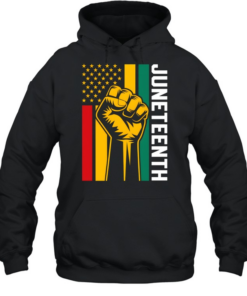 Juneteenth Black Power Fist Unisex Hoodie
