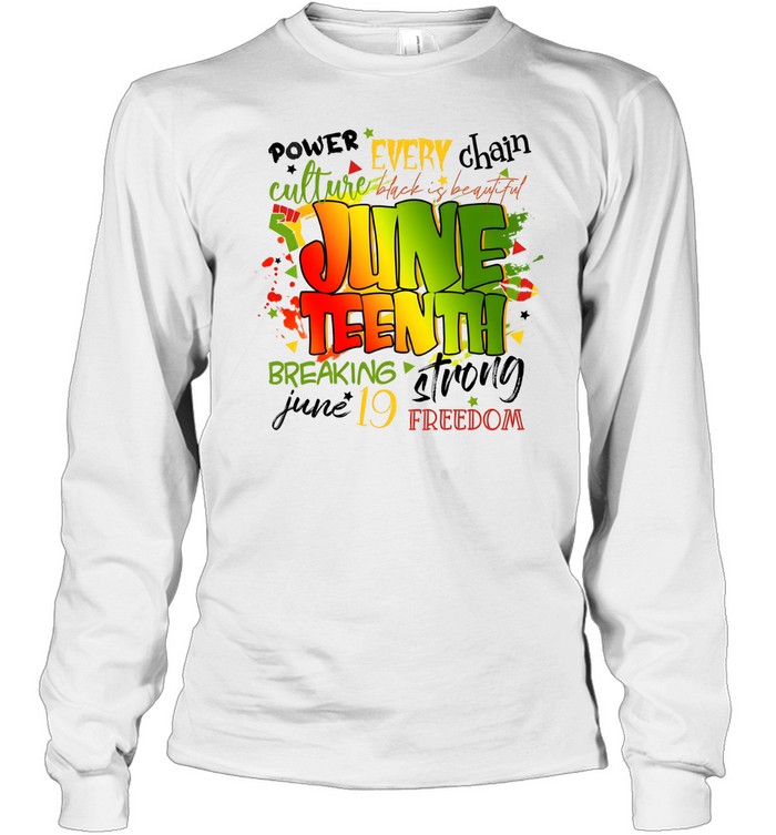 Juneteenth Celebration Long Sleeved T-shirt