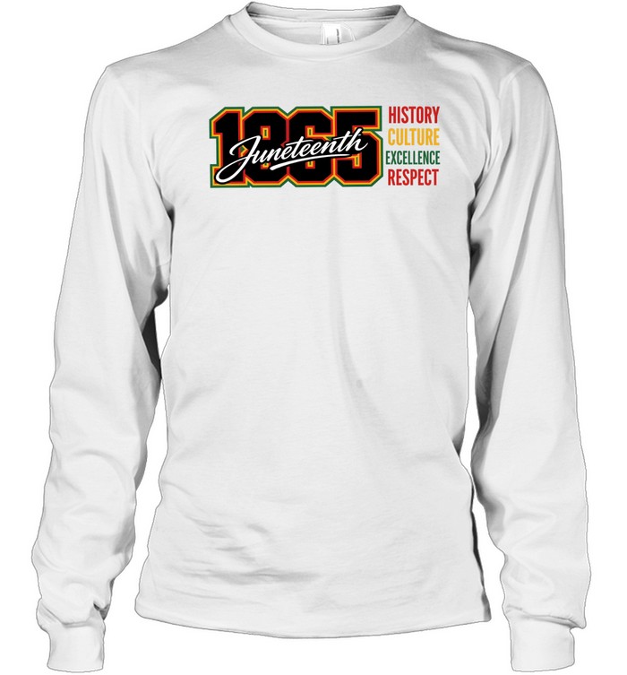 Juneteenth Freedom Day Tee Long Sleeved T-shirt
