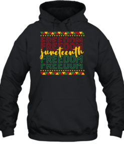 Juneteenth Freedom Unisex Hoodie