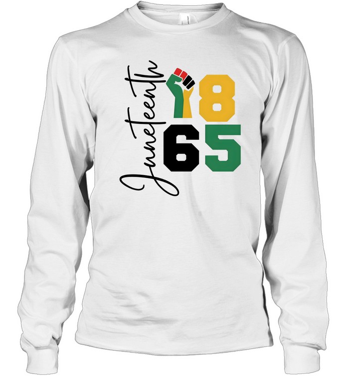 Juneteenth Independence Long Sleeved T-shirt