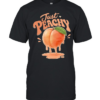 Just Peachy dripping fruit  Classic Men's T-shirt