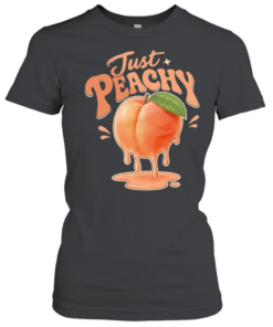 Just Peachy dripping fruit  Classic Women's T-shirt