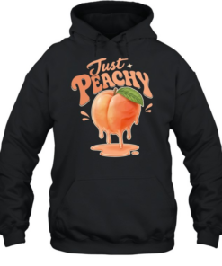 Just Peachy dripping fruit  Unisex Hoodie