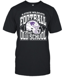 K-State Wildcats Football New Old School T Classic Men's T-shirt