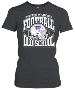 K-State Wildcats Football New Old School T Classic Women's T-shirt