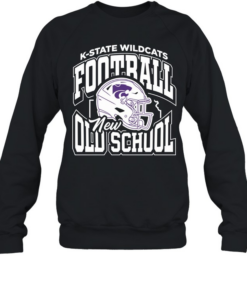 K-State Wildcats Football New Old School T Unisex Sweatshirt