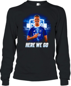 Kaiki Bruno to Como here we go Long Sleeved T-shirt