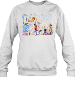 Kawhi The Dagger Basketball Paint T Unisex Sweatshirt