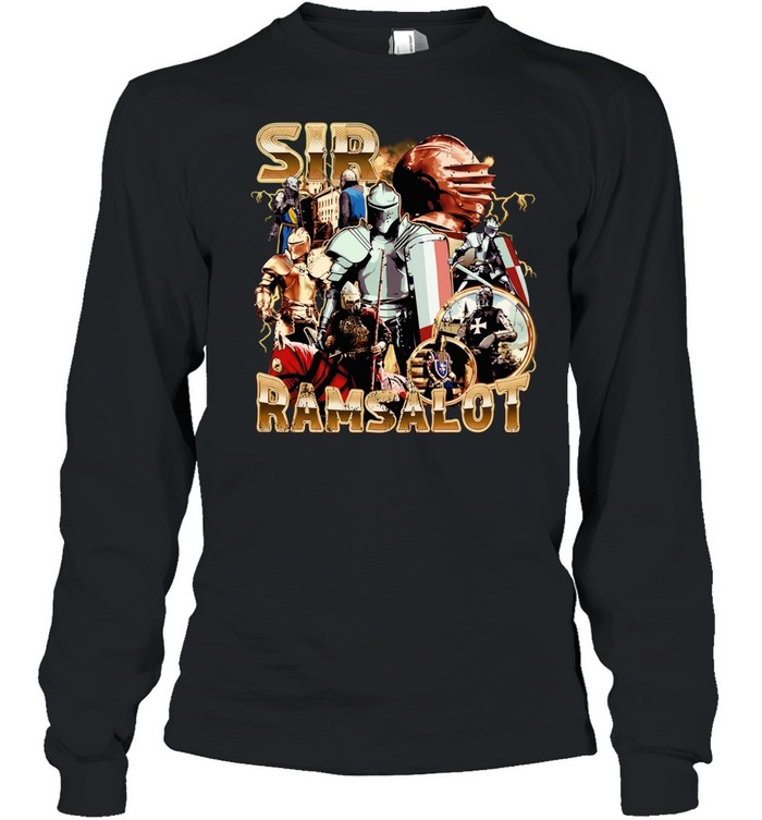 Knights Templar sir ramsalot graphic Long Sleeved T-shirt