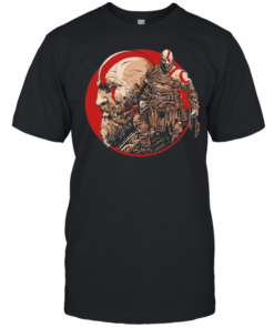 Kratos God of War PlayStation Gaming Spartan retro  Classic Men's T-shirt