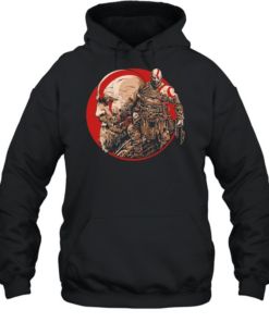 Kratos God of War PlayStation Gaming Spartan retro  Unisex Hoodie