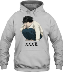 L Lawliet XXXL meme Unisex Hoodie