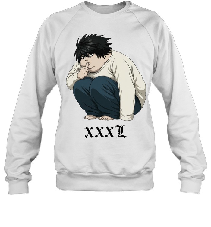 L Lawliet XXXL meme Unisex Sweatshirt