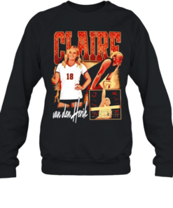 Laire Van Den Herik volleyball player 18  Unisex Sweatshirt