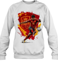 Lamine Yamal Spain players 19 soccer Unisex Sweatshirt