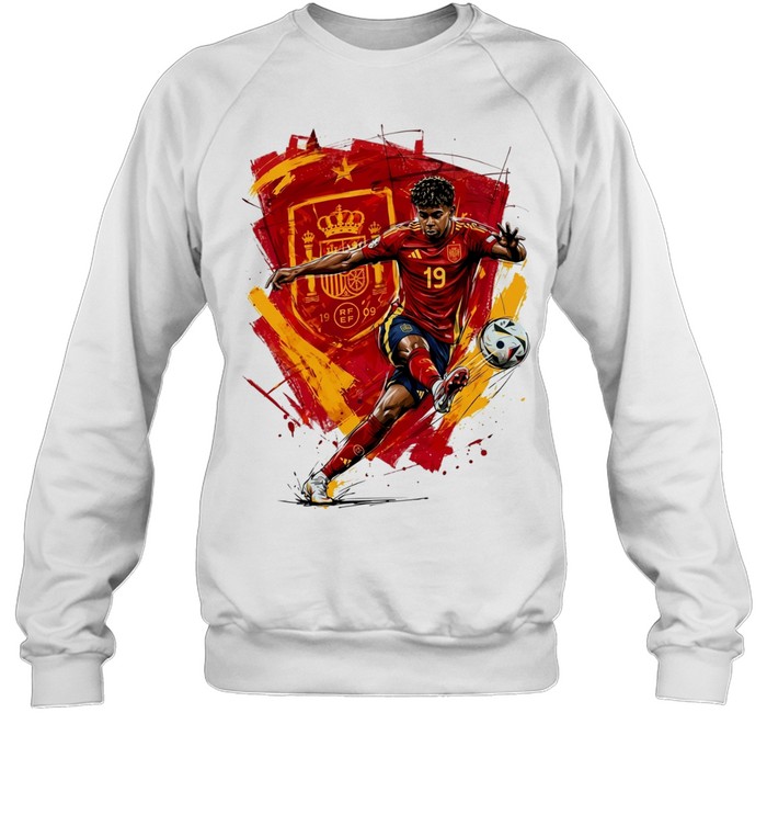 Lamine Yamal Spain players 19 soccer Unisex Sweatshirt