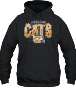 Lehigh Valley Cats nerdy cat with glasses T Unisex Hoodie