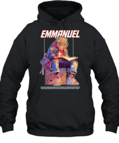 Lion Emmanuel the spirit of the lord god is upon me to comfort all that mourn Unisex Hoodie
