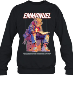 Lion Emmanuel the spirit of the lord god is upon me to comfort all that mourn Unisex Sweatshirt