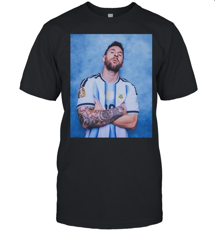 Lionel Messi Argentina National Football Team graphic T Classic Men's T-shirt