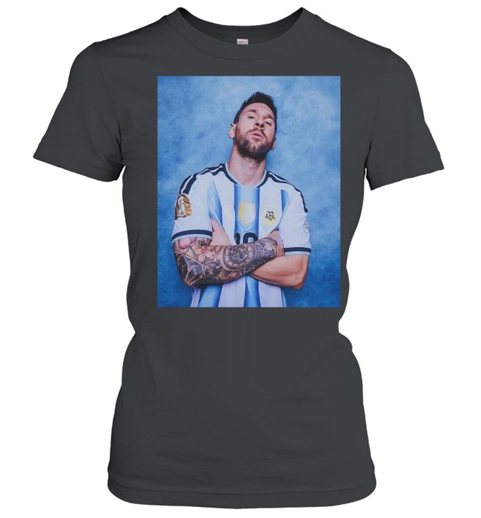 Lionel Messi Argentina National Football Team graphic T Classic Women's T-shirt