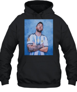 Lionel Messi Argentina National Football Team graphic T Unisex Hoodie
