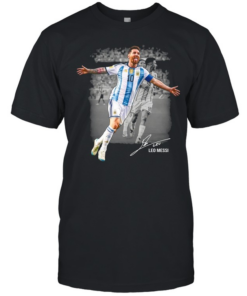 Lionel Messi Argentina National Team Legend signature T Classic Men's T-shirt