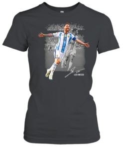 Lionel Messi Argentina National Team Legend signature T Classic Women's T-shirt