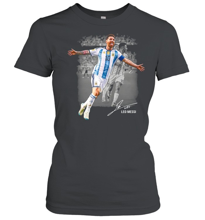 Lionel Messi Argentina National Team Legend signature T Classic Women's T-shirt