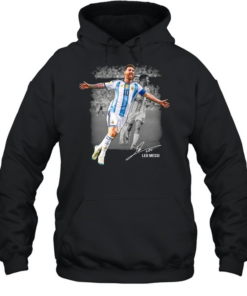 Lionel Messi Argentina National Team Legend signature T Unisex Hoodie