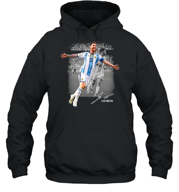 Lionel Messi Argentina National Team Legend signature T Unisex Hoodie