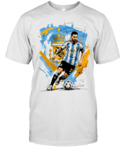 Lionel Messi Argentina players 10 soccer  Classic Men's T-shirt