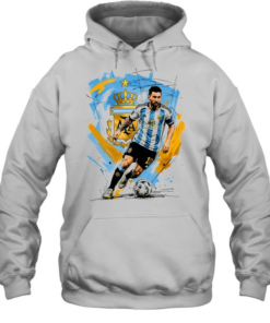 Lionel Messi Argentina players 10 soccer  Unisex Hoodie