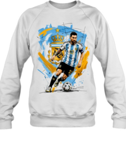 Lionel Messi Argentina players 10 soccer  Unisex Sweatshirt