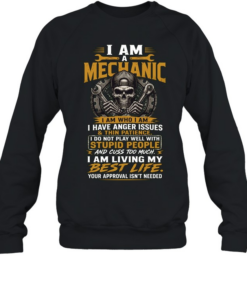 Living My Best Life Mechanic Apparel T Unisex Sweatshirt