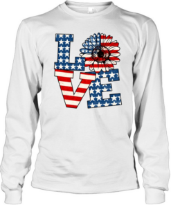 Love America Long Sleeved T-shirt