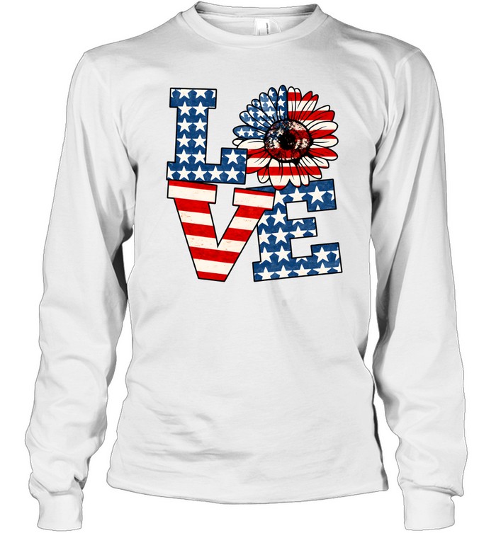 Love America Long Sleeved T-shirt