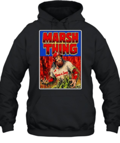 Marsh Thing holding fish Philadelphia Phillies  Unisex Hoodie