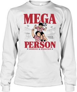 Mega Person Ambrose and Byoung-Sun  Long Sleeved T-shirt