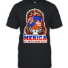 Merica Cincinnati Lion American Flag Sunglasses Patriotic T Classic Men's T-shirt