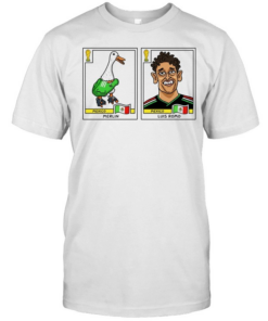 Merlin and Luis Romo Mexico National Team World Cup Soccer Cards  Classic Men's T-shirt