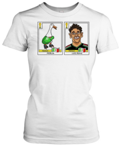 Merlin and Luis Romo Mexico National Team World Cup Soccer Cards  Classic Women's T-shirt