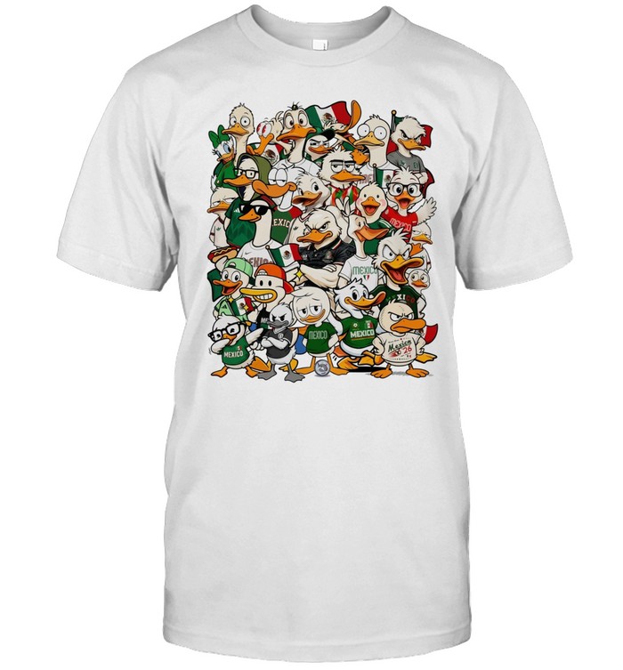 Mexico Duck Fans Mexico World Cup Mexico 26 Team Mexico National Classic Men's T-shirt