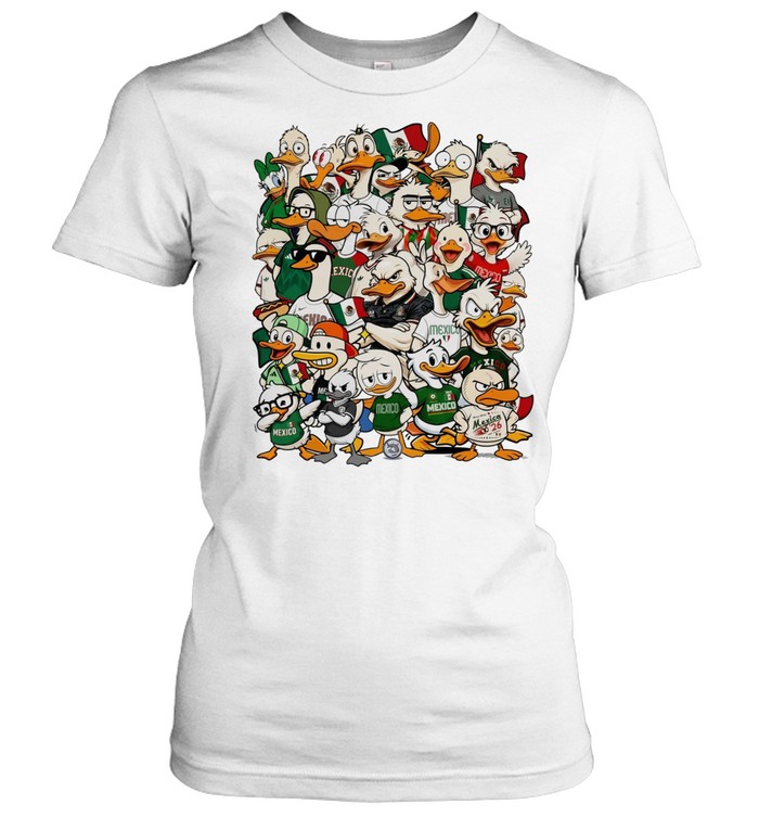 Mexico Duck Fans Mexico World Cup Mexico 26 Team Mexico National Classic Women's T-shirt