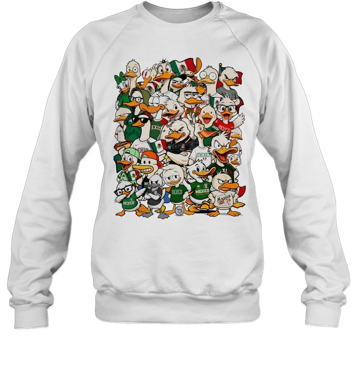 Mexico Duck Fans Mexico World Cup Mexico 26 Team Mexico National Unisex Sweatshirt