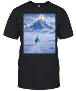Mexico National Team Duck FIFA World Cup Trophy Snowy Mountain  Classic Men's T-shirt